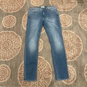 Frame Denim L'Homme Skinny Jeans in Classic Blue
